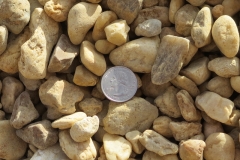 1 Inch Brown River Rock